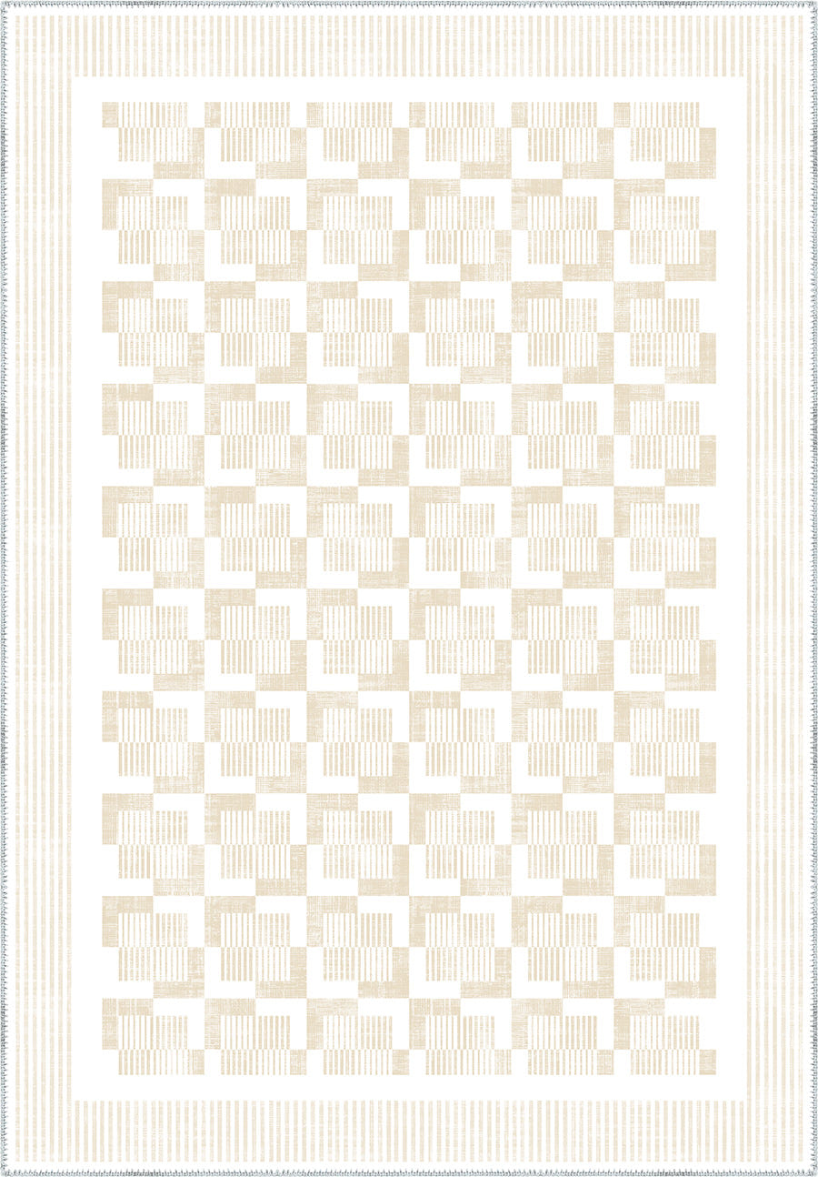 Berylle Cream Striped Rug