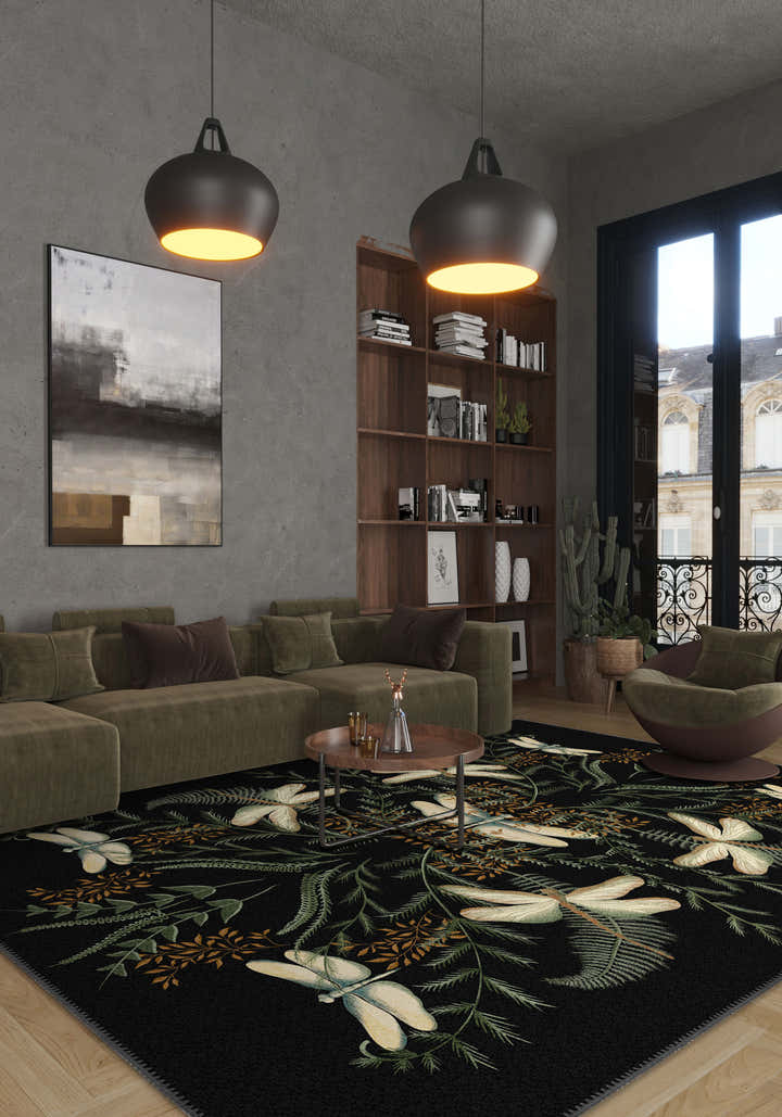 Orithia Dragonfly Rug
