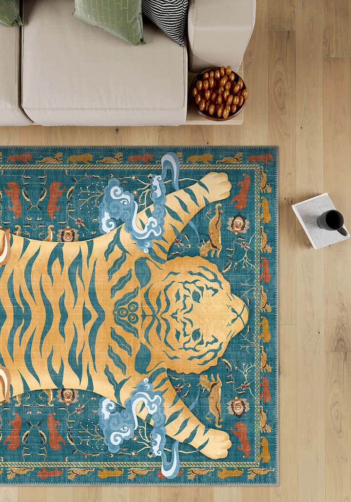 Tashi Tibetan Tiger Asiatic Rug