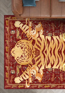 Tashi Tibetan Tiger Rug