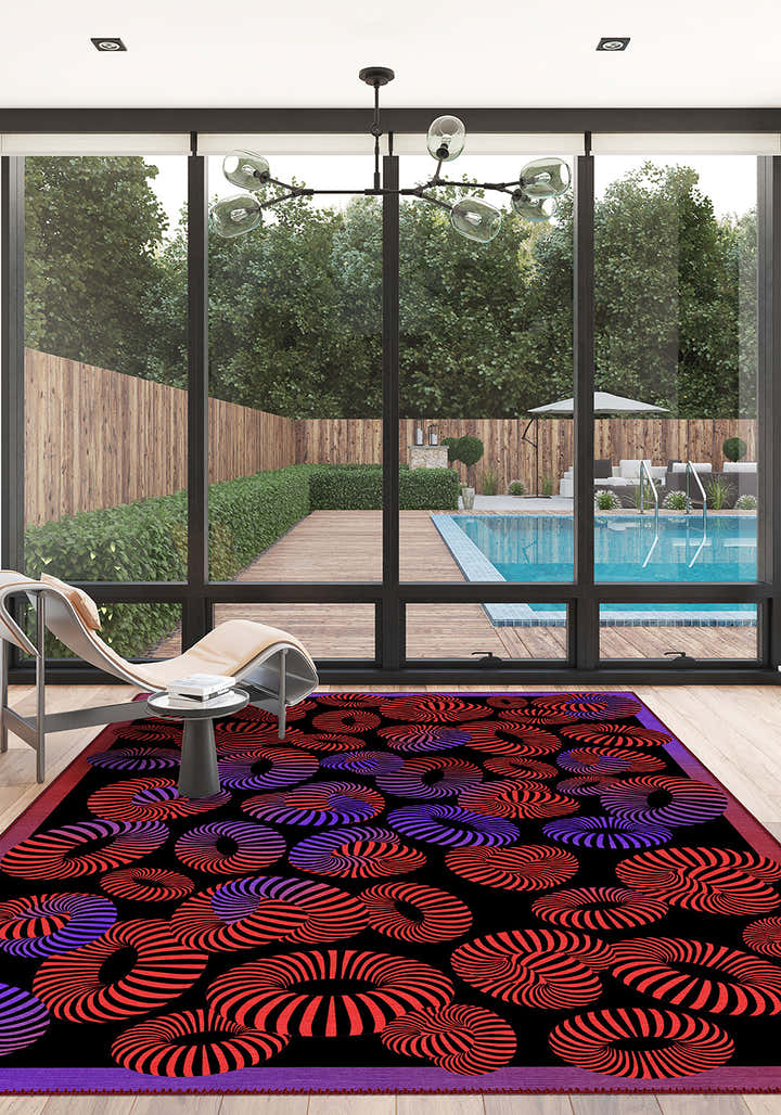 Lorelai Colourful 3D Rug