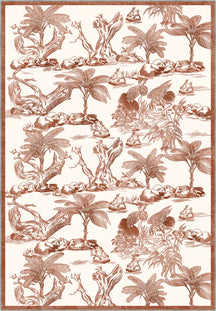 Palmera Tropical Terracotta Rug