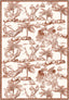 Palmera Tropical Terracotta Rug