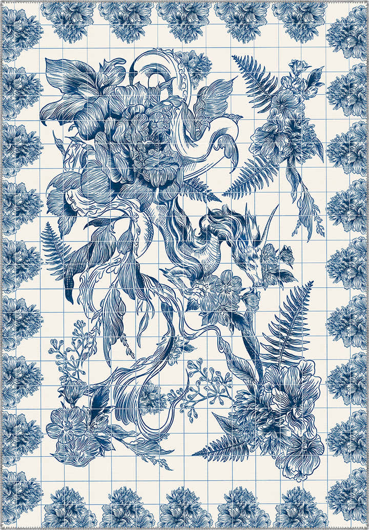 Nino Gothic Tile Rug