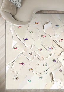 Nico Ski Slopes Rug
