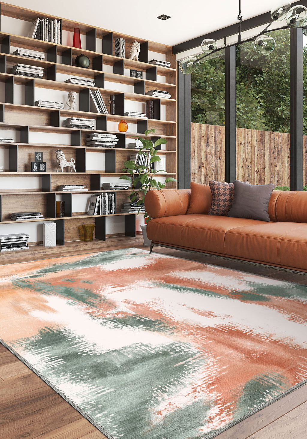 Zarina Blush Ikat Rug