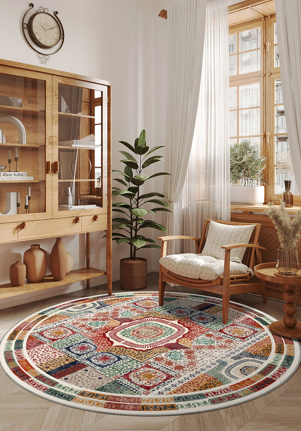 Zahara Colorful Mamluk Rug