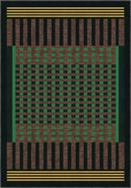 Quillon Geometric Washable Rug
