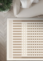 Natural rug for living room