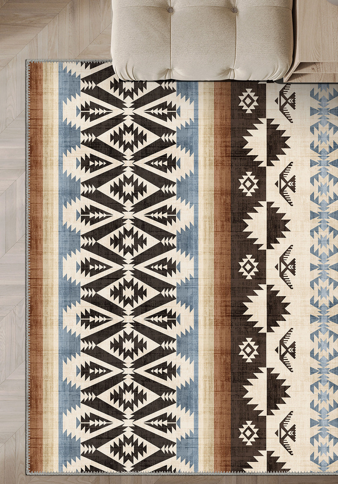 Nakoa Earthy Tribal Rug
