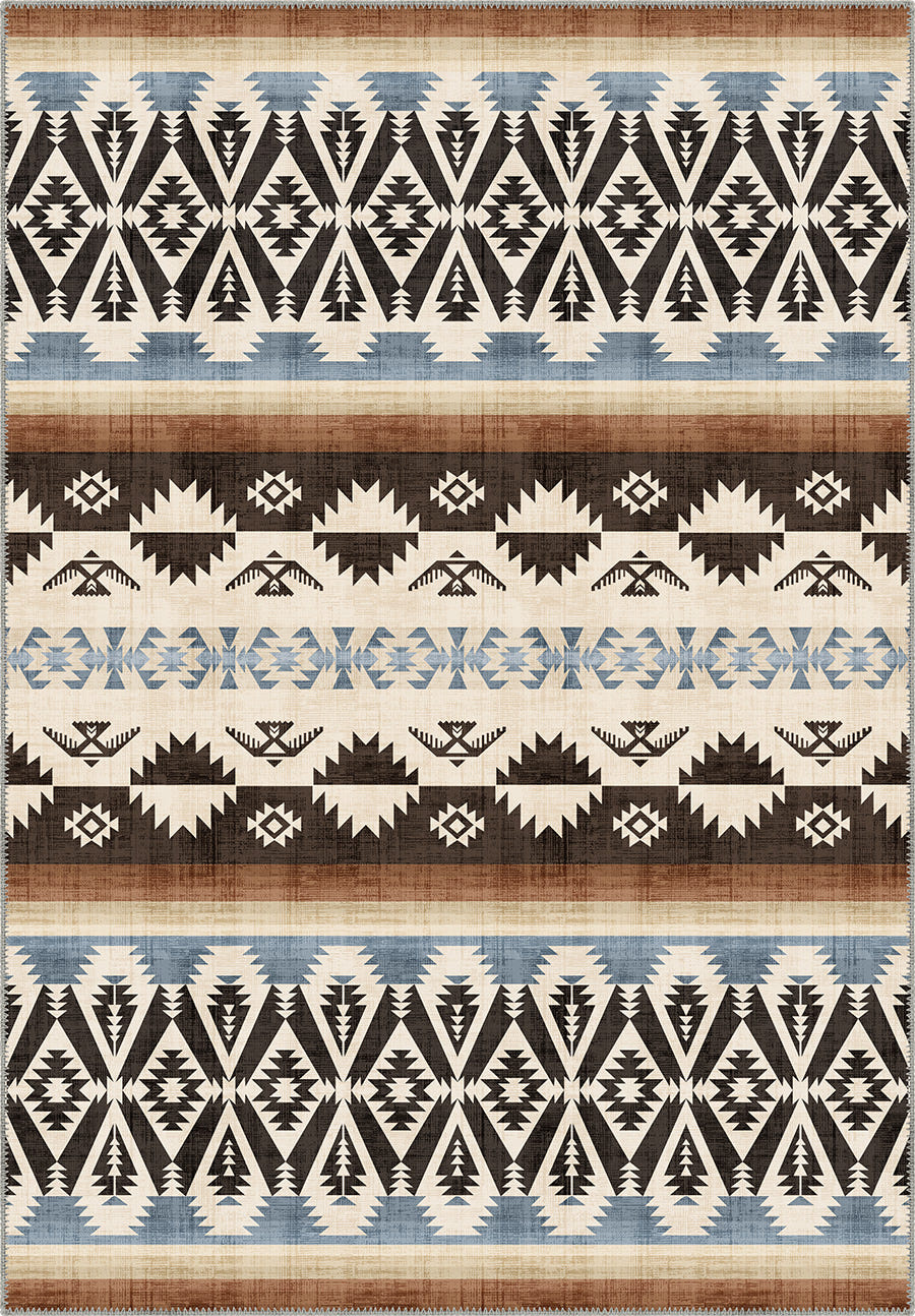 Nakoa Earthy Tribal Rug