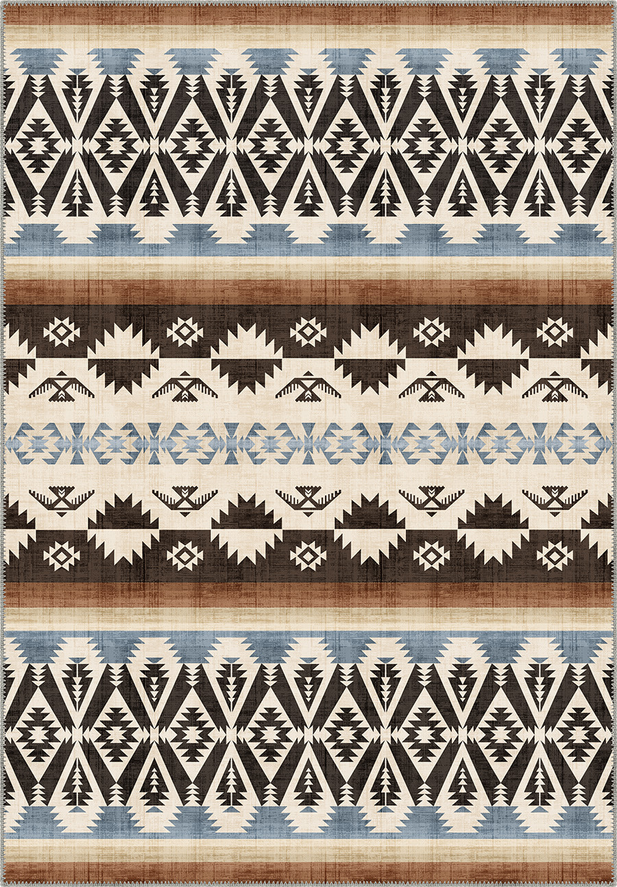 Nakoa Earthy Tribal Rug