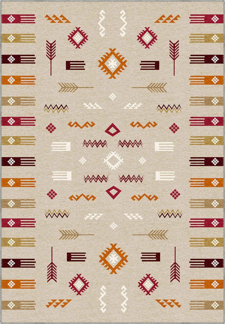 Azra Beige Berber Rug