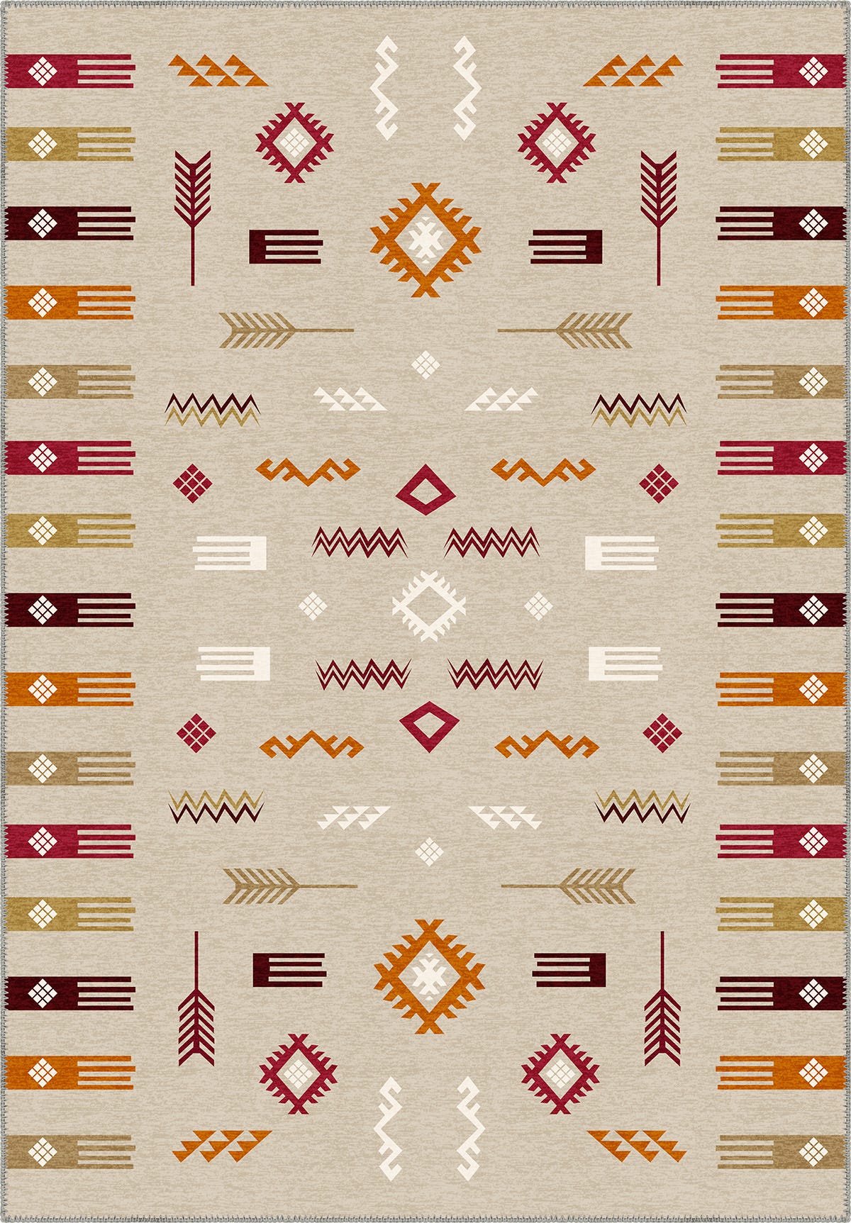Azra Beige Berber Rug