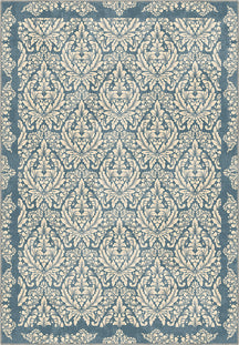 Odessa Blue Damask Rug