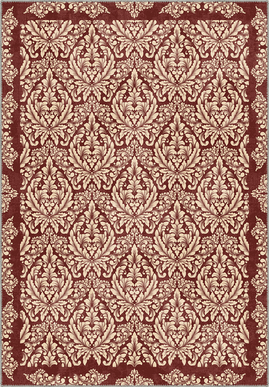 Odessa Terracotta Baroque Rug