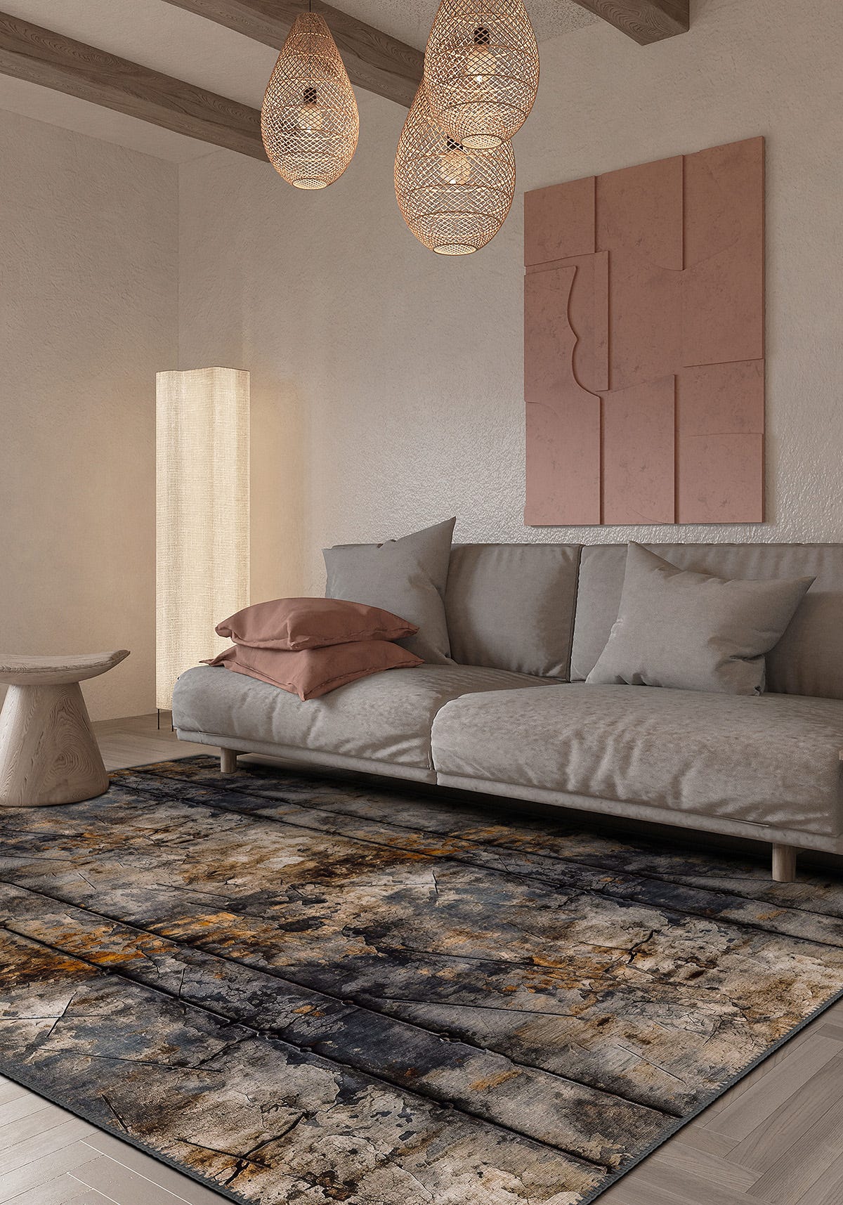 Draven Industrial Rug