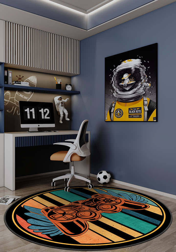 Darius Retro Gamer Rug