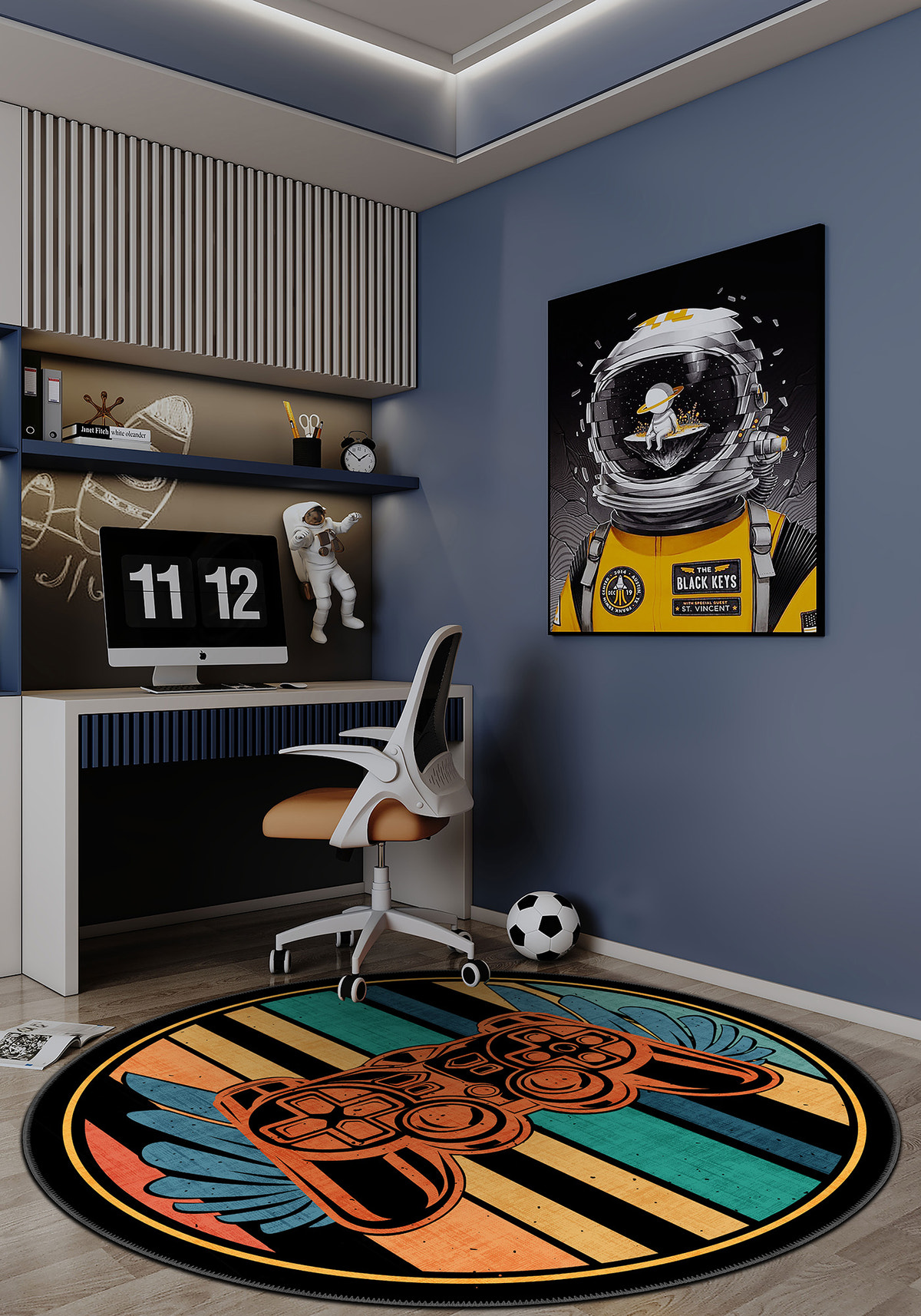 Darius Retro Gamer Rug