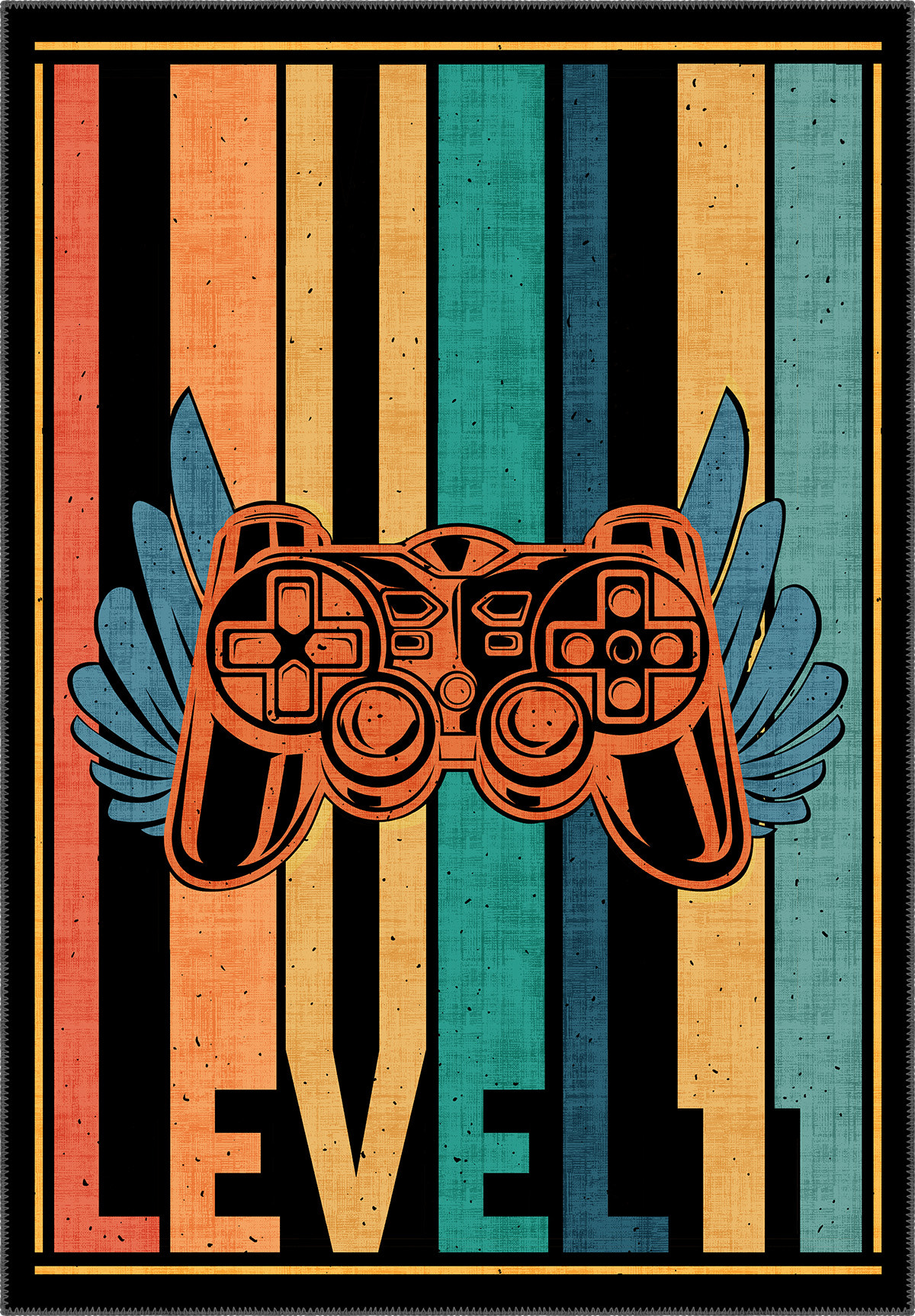 Darius Retro Gamer Rug