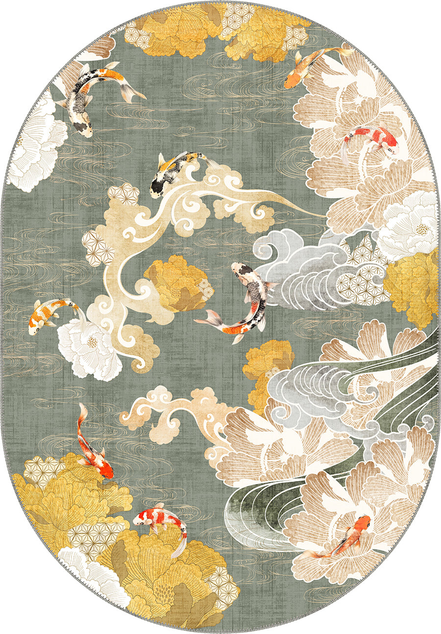 Oval rugs