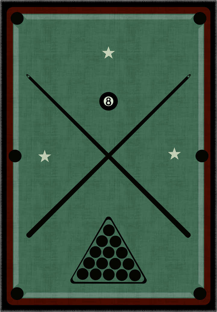 Orion 8 Ball Rug