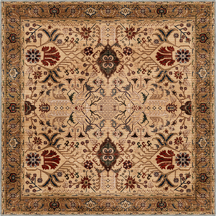Kairo Warm Beige Persian Rug