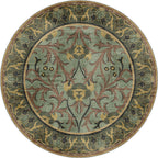 Arabella Sage Green Victorian Rug