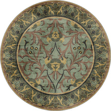 Arabella Sage Green Victorian Rug