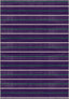 Prestige Court Purple Stripe Rug