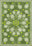 Racquet Club Green Tennis Medallion Rug