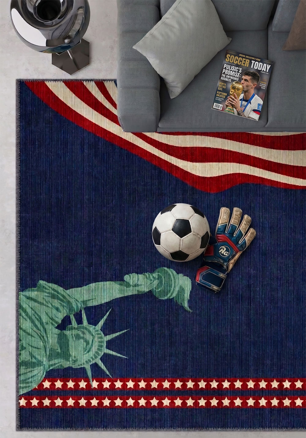 Liberty American Flag Rug