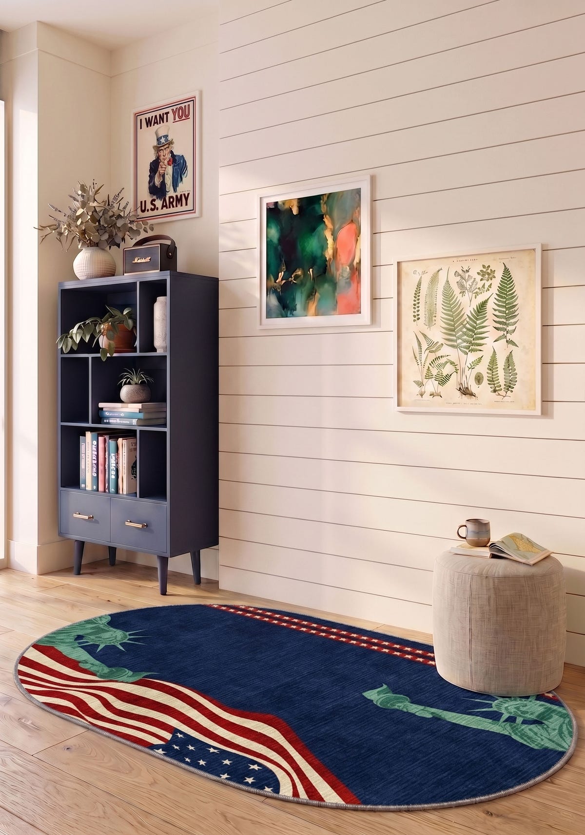 Liberty American Flag Rug