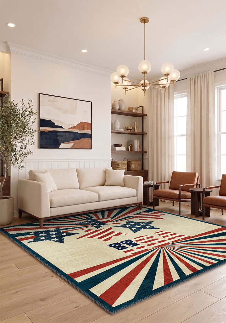 Betsy Retro USA Rug
