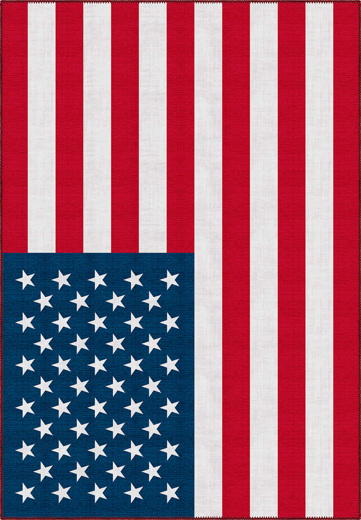 Old Glory USA Flag Rug