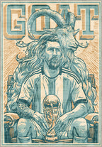 GOAT Football Rug