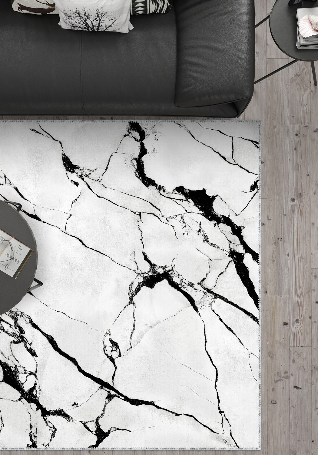 Julia Marble Washable Rug