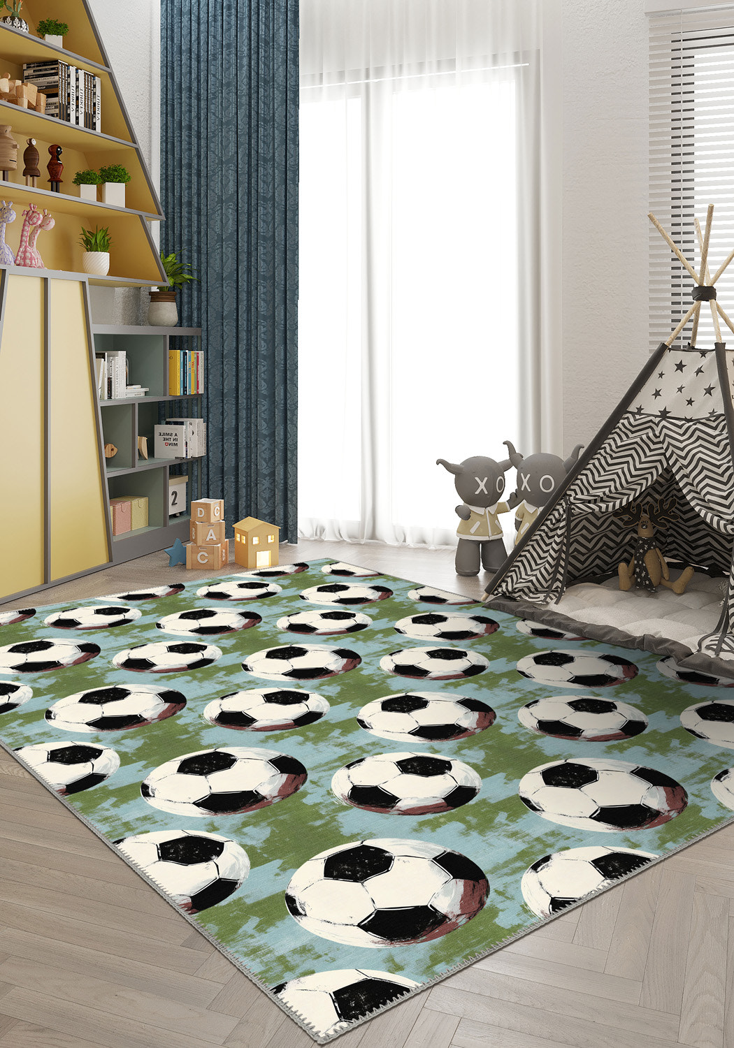Ronnie Green Football Rug