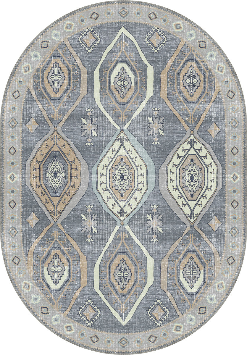 Qashqai Gray Nomadic Rug
