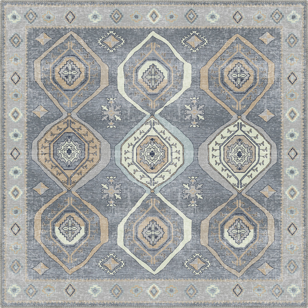 Qashqai Gray Nomadic Rug