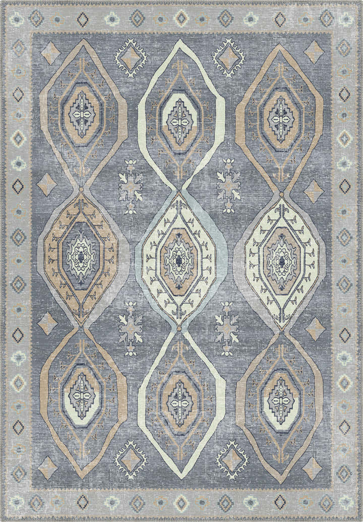Qashqai Gray Nomadic Rug