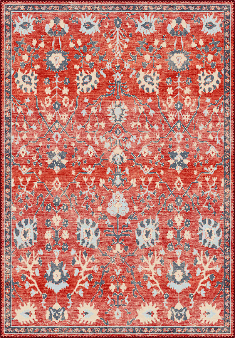 Sereya Coral Oushak Rug