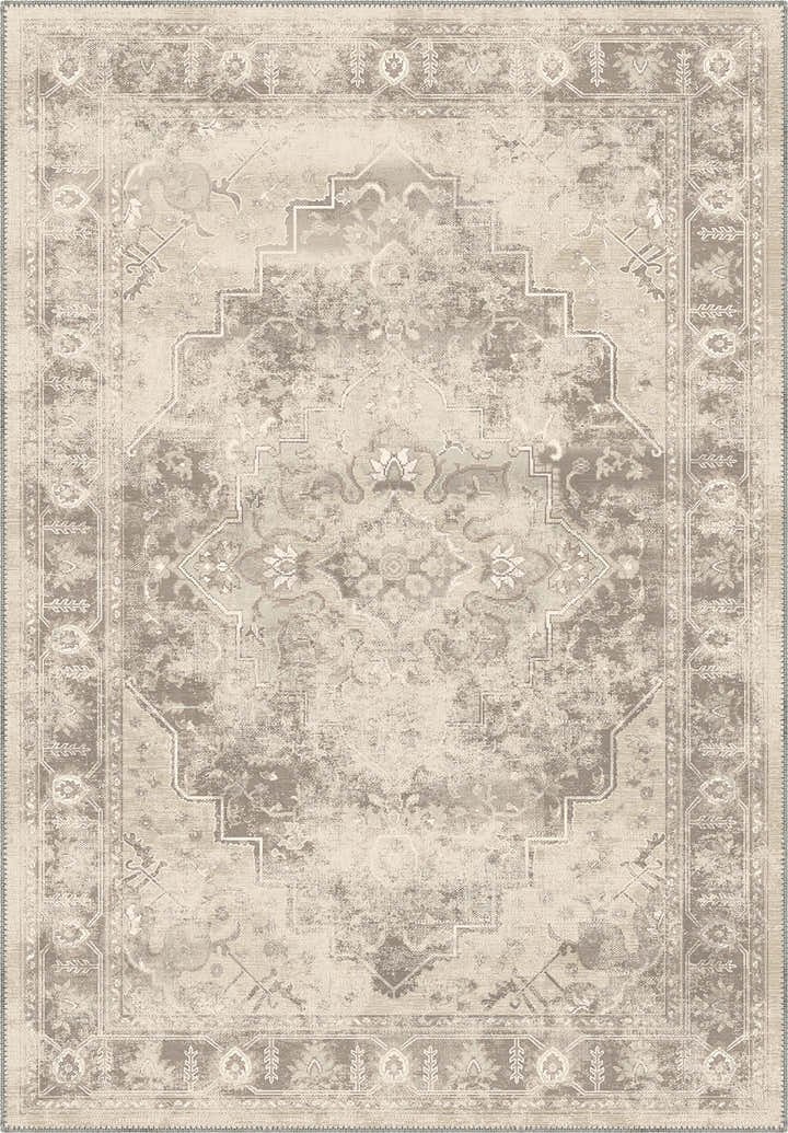 Selmira Beige Vintage Rug