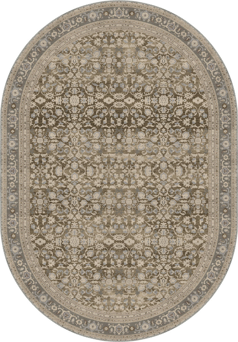 Sara Taupe Farmhouse Rug