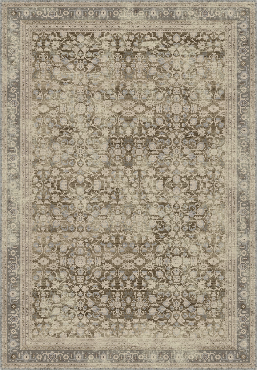 Sara Taupe Farmhouse Rug