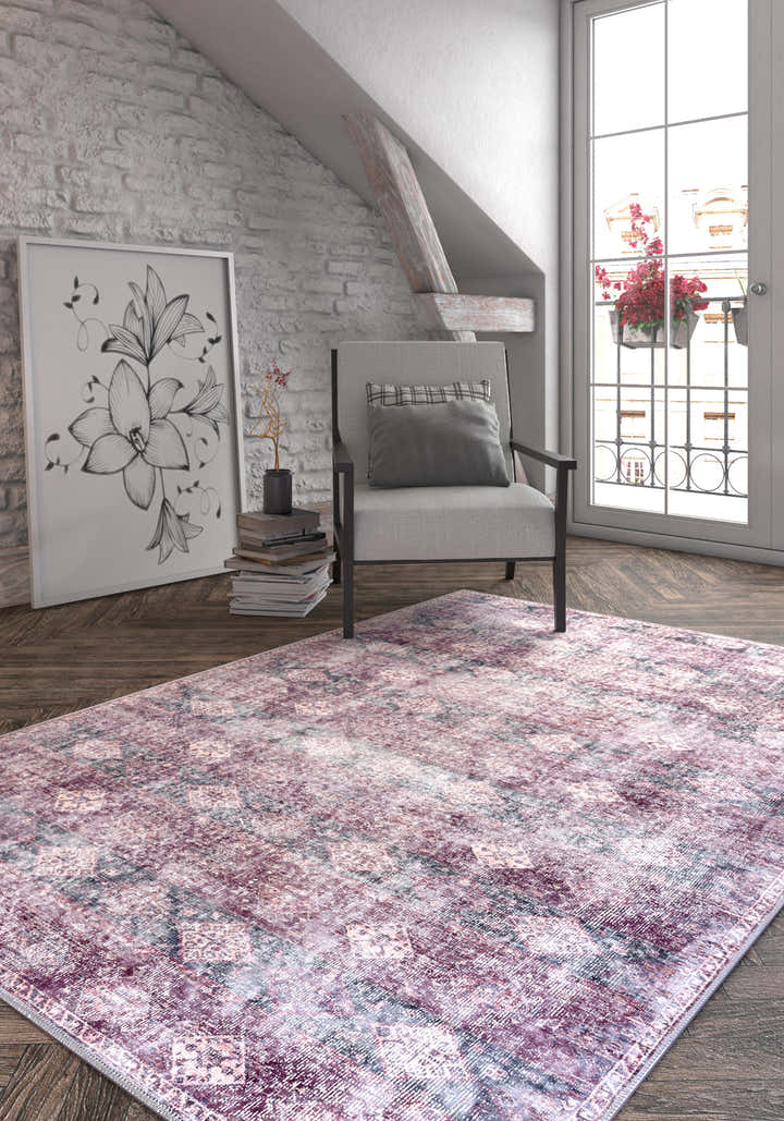 Jordan Purple Kilim Rug