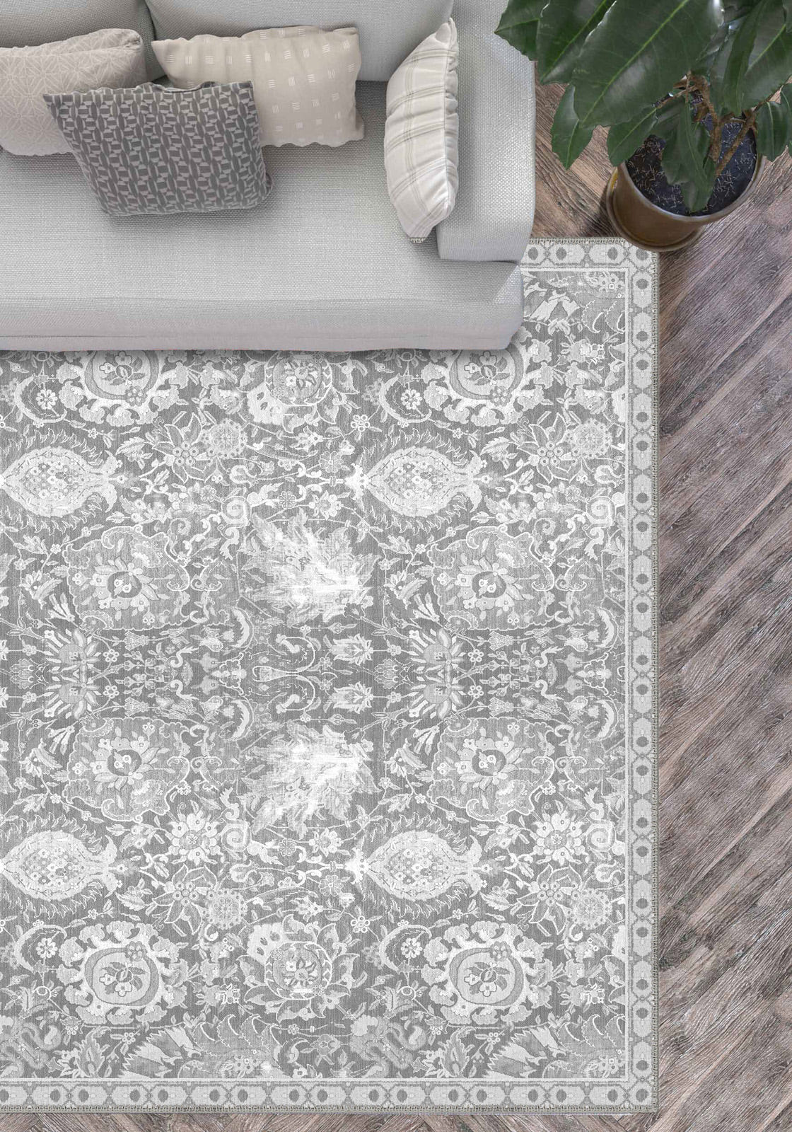 Artemis Vintage Grey Rug