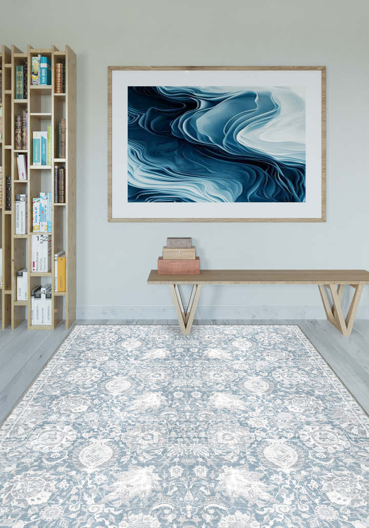 Artemis Blue Persian Rug