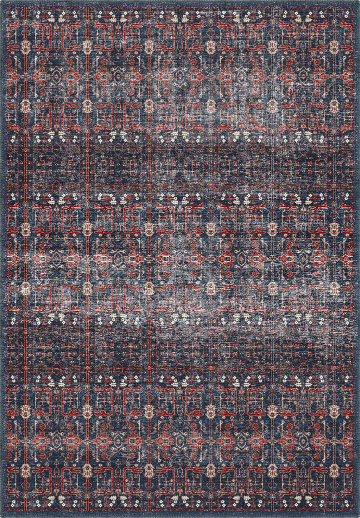 Gaia Washable Navy Rug