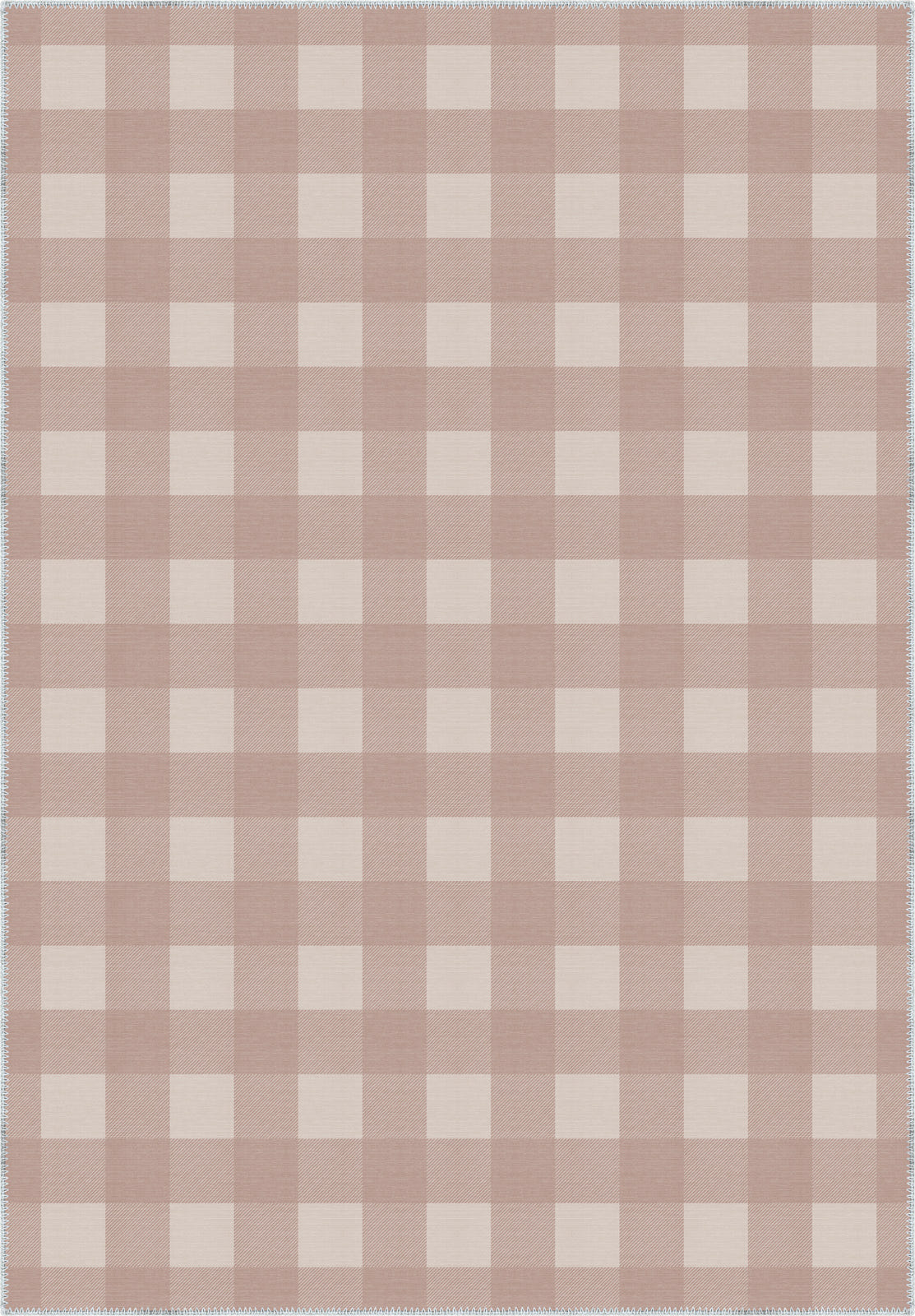 Jove Checkered Pink Rug